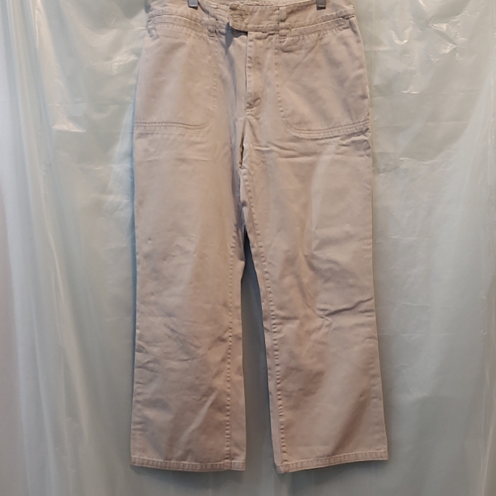 Jacob Annexe Casual Beige Wide-Leg Pants Size 7/8